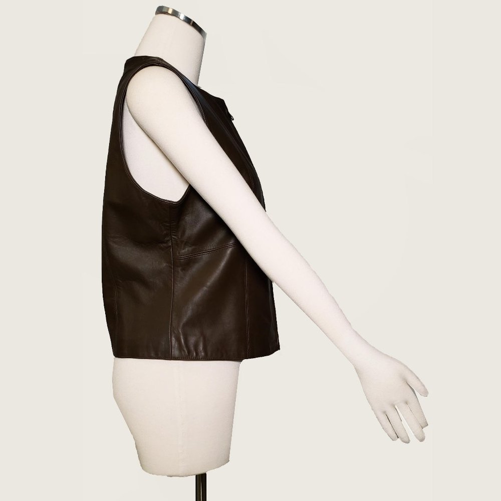 Tail Leather Vest - Picture 5 of 8